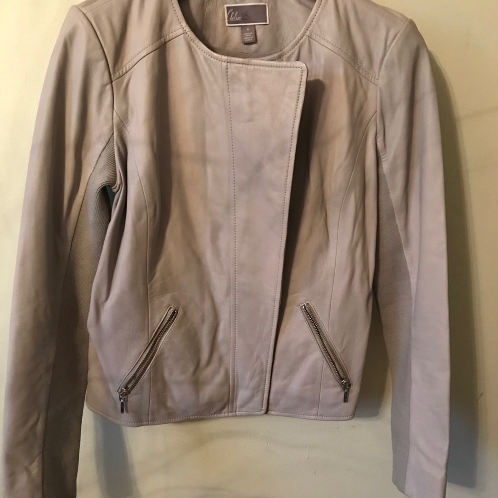 Leather jacket
